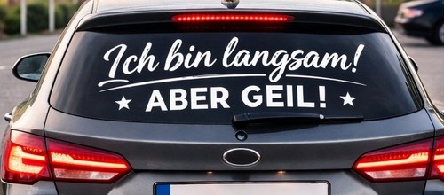 Großer auto aufkleber - aufkleber, |