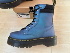 Dr. Martens Jadon HDW II Pull up Shift Ankleboots, deep blue metallic