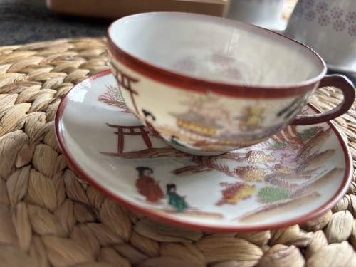 Japanische teetasse vintage - teetasse,