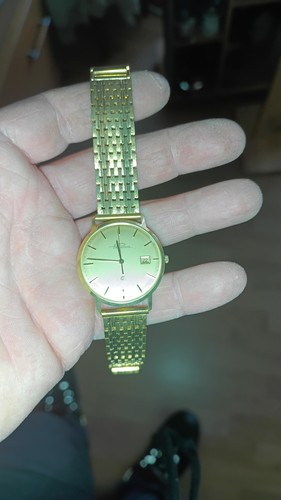 Herrenuhr gold 14k - herrenuhr,