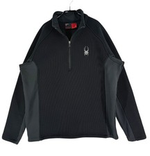 Spyder Herren 1/4 Zip Ski Fleece Pullover Größe XL