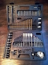 101 Teile, Bitkasten, Bohrerset, Werkzeugset, Profi Werkzeugkasten, neuwertig
