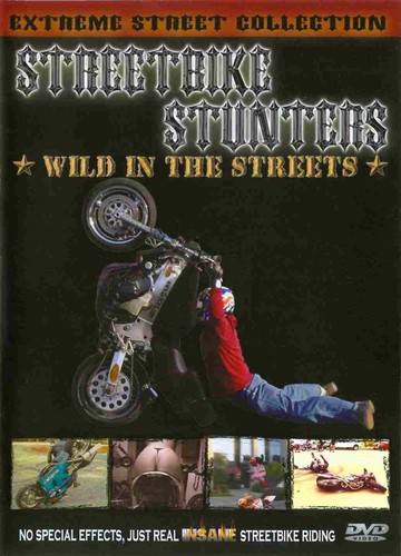 Dvd streetbike stunters - dvd/,