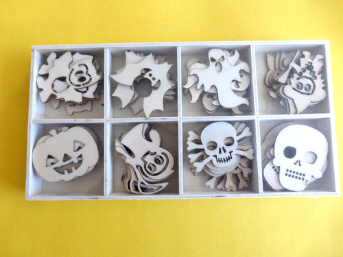 Halloween streudeko holz - halloween,