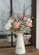 Krug Kanne Wasserkanne Emaille