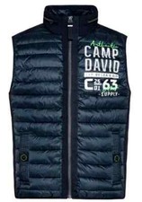 CAMP DAVID Weste Neu blue navy