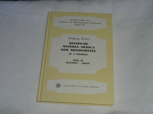 Klinische materia medica der - klinische,