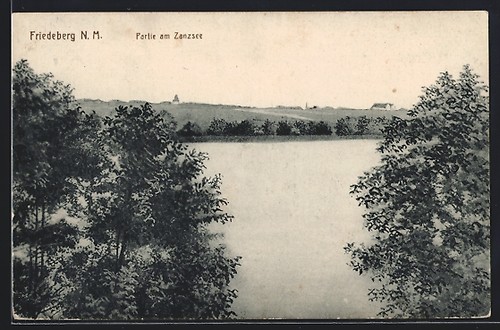 Friedeberg partie am - friedeberg, m.,