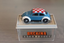 Brekina VW Käfer 1200 Limousine blau, weiß, rot " Follow Me " OVP