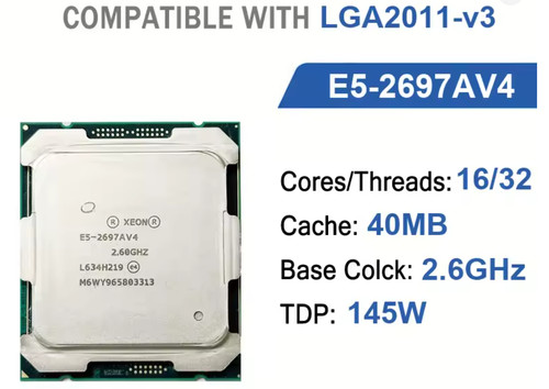 Intel xeon 2697a 2 - intel,