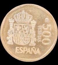 500 Pesetas 1988 - Juan Carlos