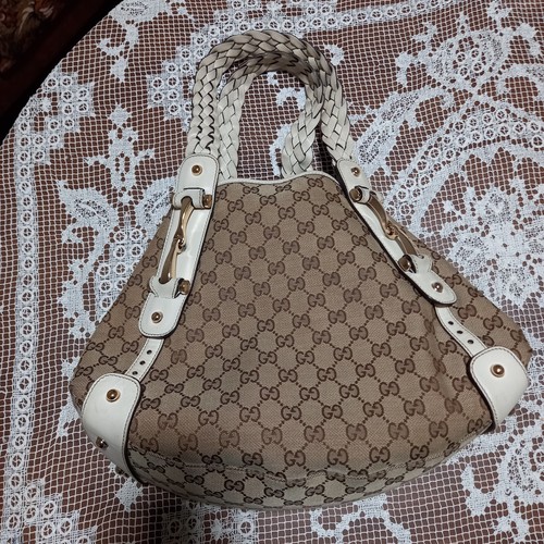 Gucci canvas handtasche - gucci,