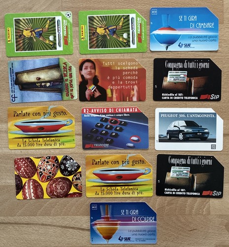 Telefonkarten italien carta - italien,