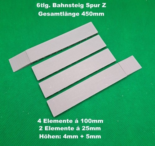 Bahnsteig spur tlg - z, 6
