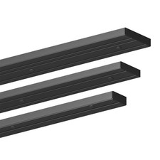 Gardinenschienen Innenlaufschienen "Komplett-Set" Vorhangschienen Deckenschiene