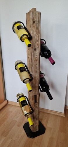 Weinständer aus holz - aus, und
