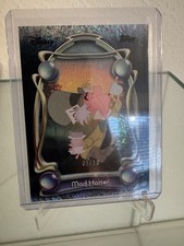 2025 Topps Disney Wonder Mad Hatter Black Sparkle Foil /10 SP- #20