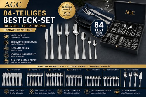 Agc teiliges besteck set - agc,