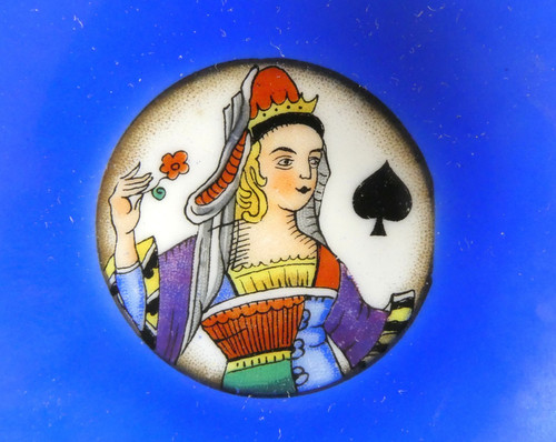Holzdose mit spielkarten motiv - holzdose,