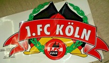 Heck - Scheibenbanner  1.FC Köln  ca. 49 x 29 cm Fussball Fanartikel
