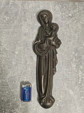 Wandbild aus bronze maria - wandbild,