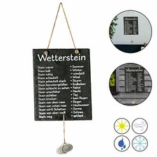 Schiefertafel Wetterstation