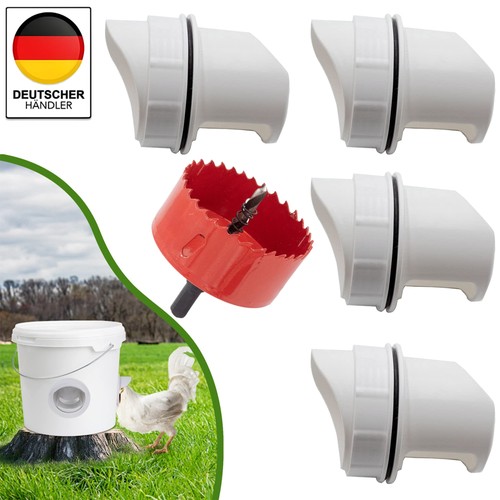 4pc futterautomat hühner - futterautomat,