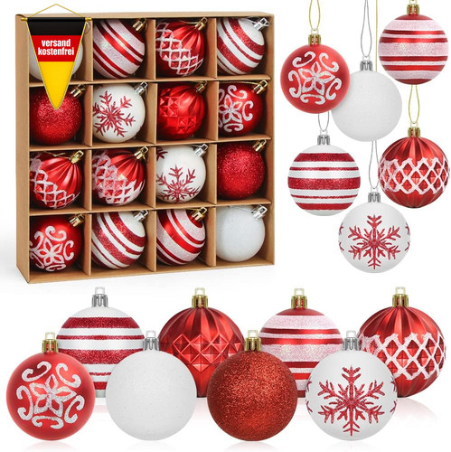Weihnachtskugeln set stück - weihnachtskugeln,