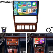 KAM+ Android 15 Autoradio GPS NAVI BT Für Mercedes-Benz E-Klasse W124 1998-1992