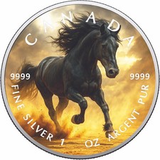 1 UNZE 999 SILBER - PFERD /MUSTANG - NUR 100 STÜCK - SILBERMÜNZE - SILBERBARREN