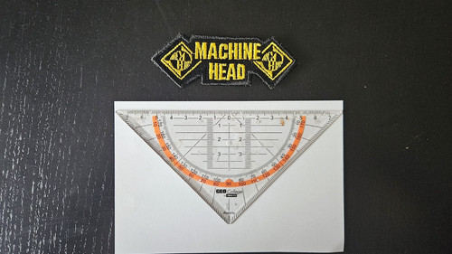 Machine head patch aufnäher - machine,