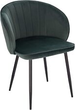 Esszimmerstuhl Küchenstuhl Wohnzimmerstuhl Polsterstuhl Samt Armlehne F295dgn-1