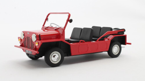 Mini moke red 1965 - moke, cult