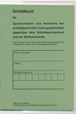 SCHIEßBUCH für