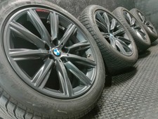 4 Orig BMW 5er G30 G31 Alufelgen Winterreifen 245/45 R18 6mm Dot:21