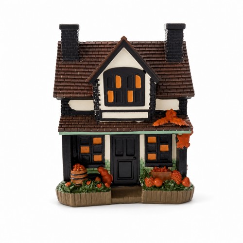 Herbst lichthaus aus kunstharz - herbst-lichthaus,