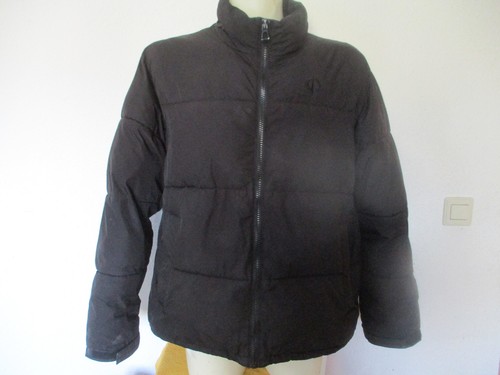 Schwarze steppjacke outdoor - schwarze,