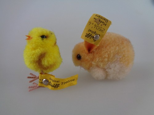 Steiff wollminiaturen küken - 2,