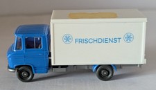 Wiking H0(1:87) 274 Mercedes MB L 608 Koffer Frischdienst blau/weiß