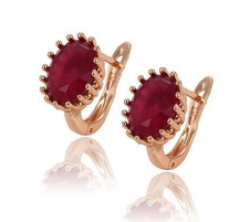 Luxus Ohrringe Creole Zirkonia