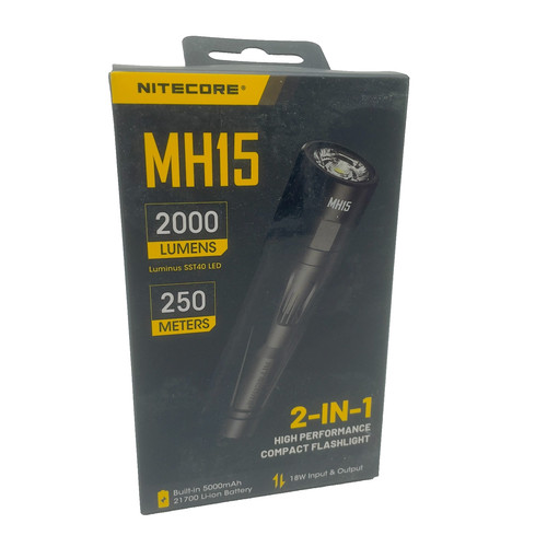Nitecore mh15 led taschenlampe - nitecore,