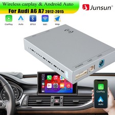 NEU Wireless CarPlay Android Auto Retrofit Kit für Audi A6 A7 2012-2015 MMI 3G
