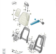 Original Armlehne links vorn