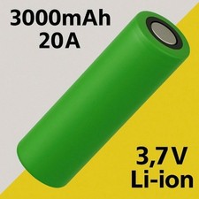Akkuzelle 3,7V 3000mAh 30A