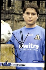 Autogrammkarte David Siradze