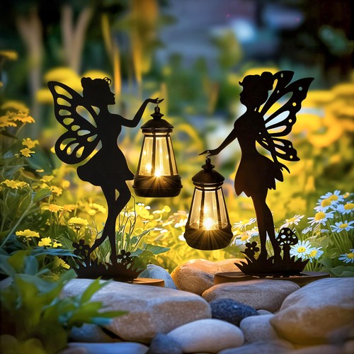 Garten feenstatue solar - garten,