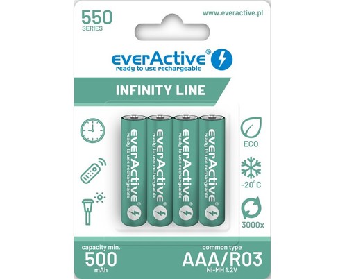 Everactive aaa 550mah akku - aaa,