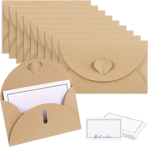 Mini kraftpapier umschläge - 30,