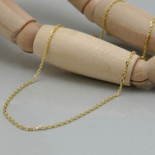 Halskette Gold Kette Ankerkette ca. 1,2 mm ca. 50 cm in 585/14K Gelbgold