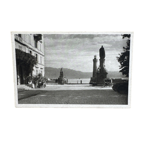 Postkarte lindau bodensee - lindau,